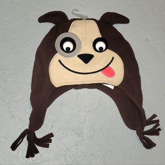 The Children's Place Puppy Hat, Size 24mo-4T, Brown - Picture 1 of 3